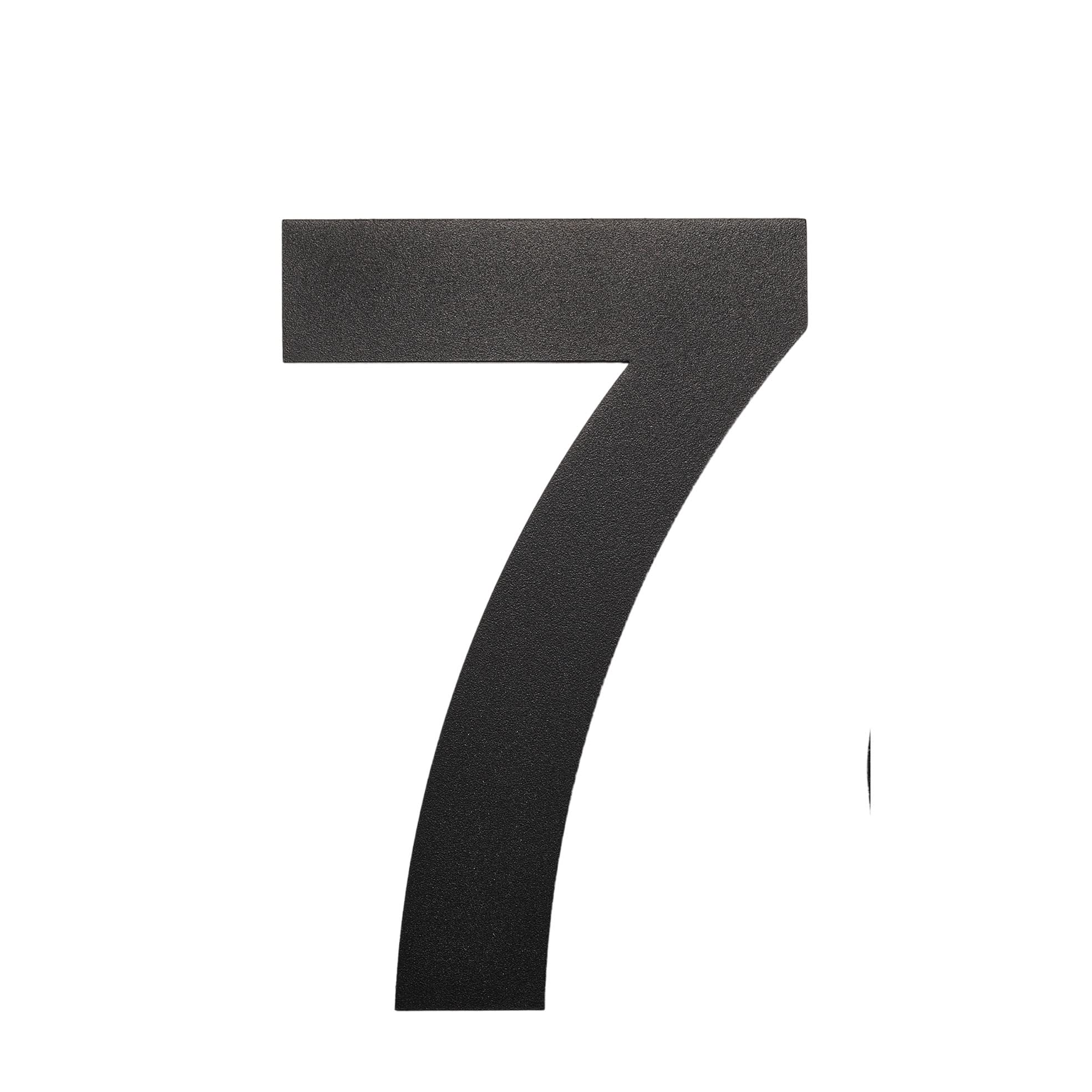 nanlyiau 8in/20.5cm Floating House Number Black House Number Black Door Number Stainless Steel House Numbers Made of solid 304 Stainless Steel Floating Appearance Address Numbers(7)