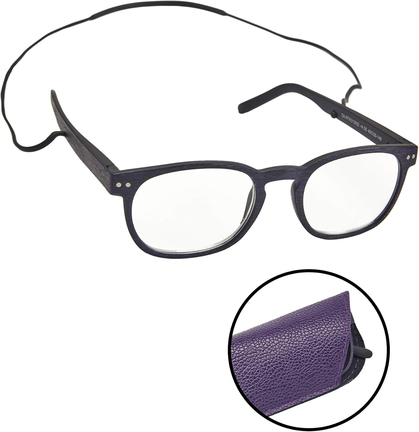 Reading Glasses for Men & Women with Removable Cord