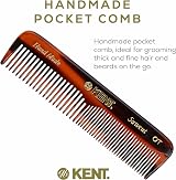 KENT NU19 Pocket Comb and Nail File - Handmade Cellulose Acetate view 3