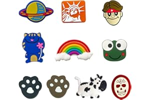 GENERIC Tennis Racket Vibration Dampeners(11/30 Packs) Cartoon Shape Tennis Racquet Shock Absorbers