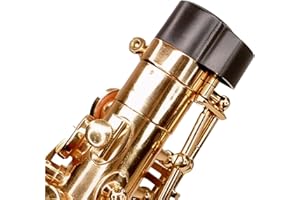 FENGTAIKE Saxophone End Caps, Bent Neck Key Plugs, Replacement Parts for Soprano, Alto, Tenor Sax (Soprano Saxophone)