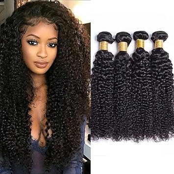 Maxine 9a Grade Malaysian Kinkys Curly Hair Weave Kinky Curly