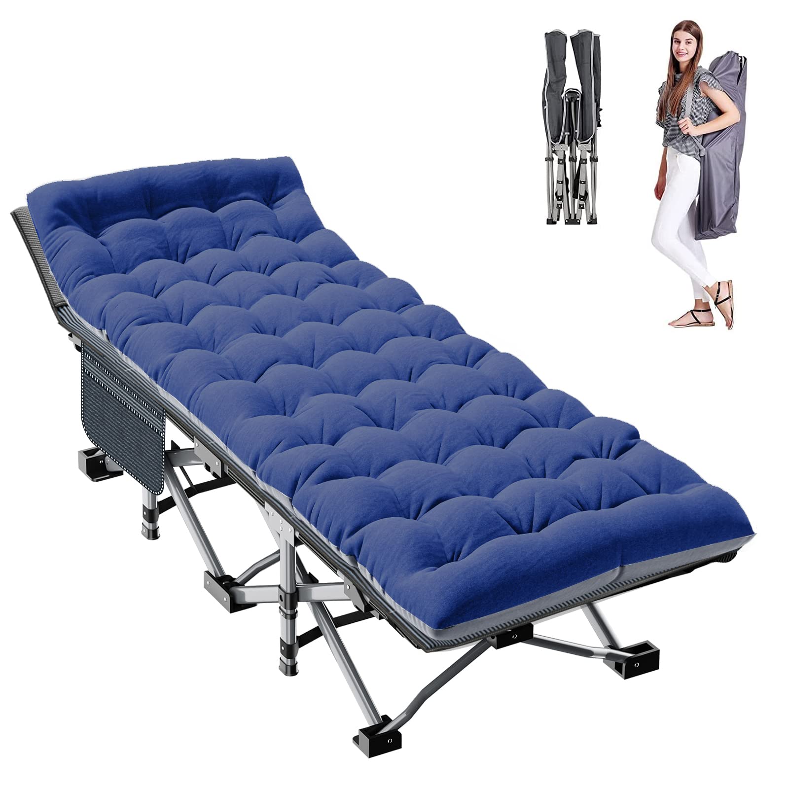 Photo 1 of ***100%IT*** IS USED, IT IS MISSING PARTS AND IT IS NOT KNOWN IF IT WORKS AT 100%Carry  D Layer Oxford Travel Camp Cots