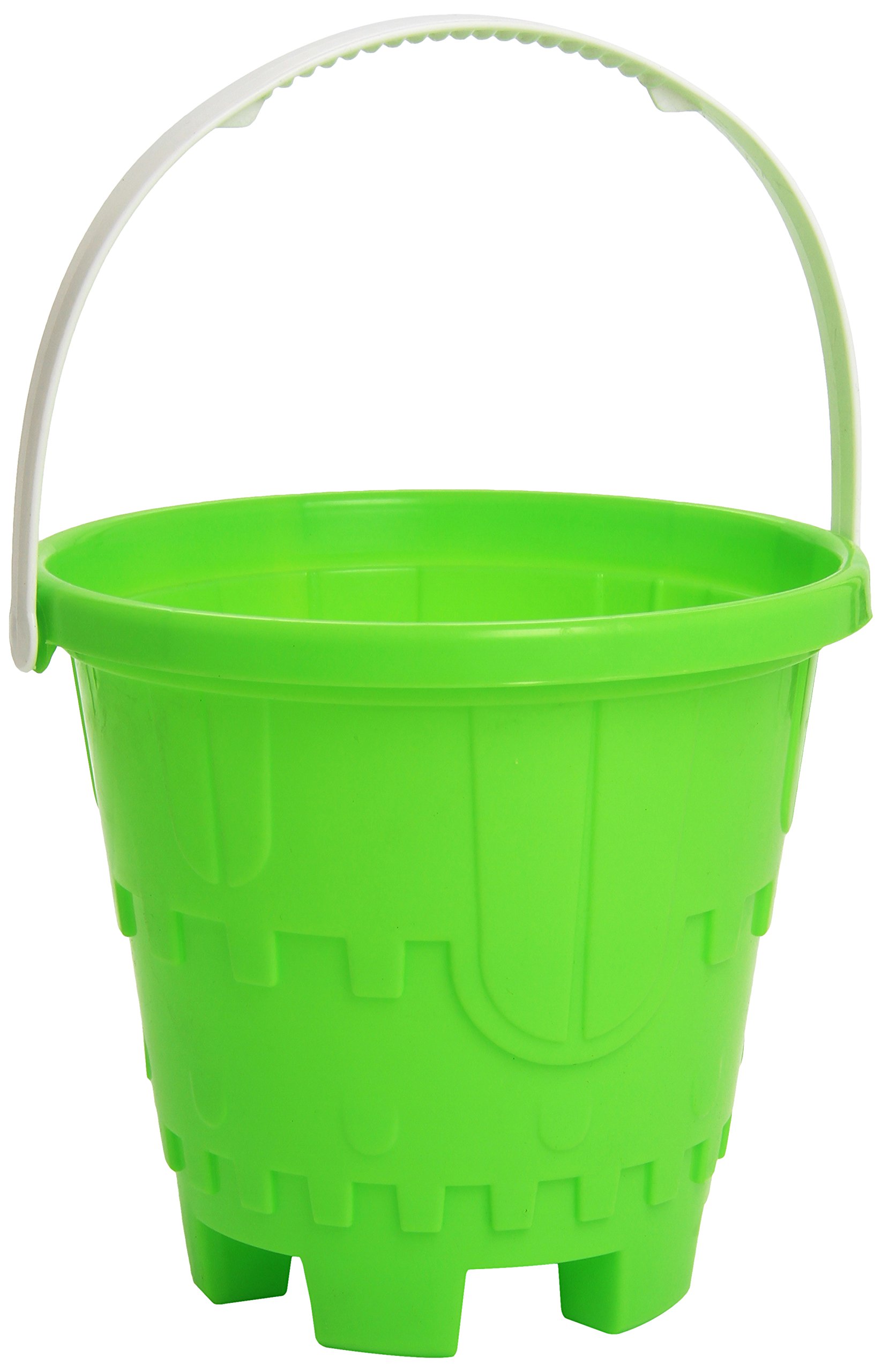 Simba 107103715 Castle Bucket, Only One Item Delivered, Height 16 cm, Diameter 17 cm, Sand Pit, Sand Toy