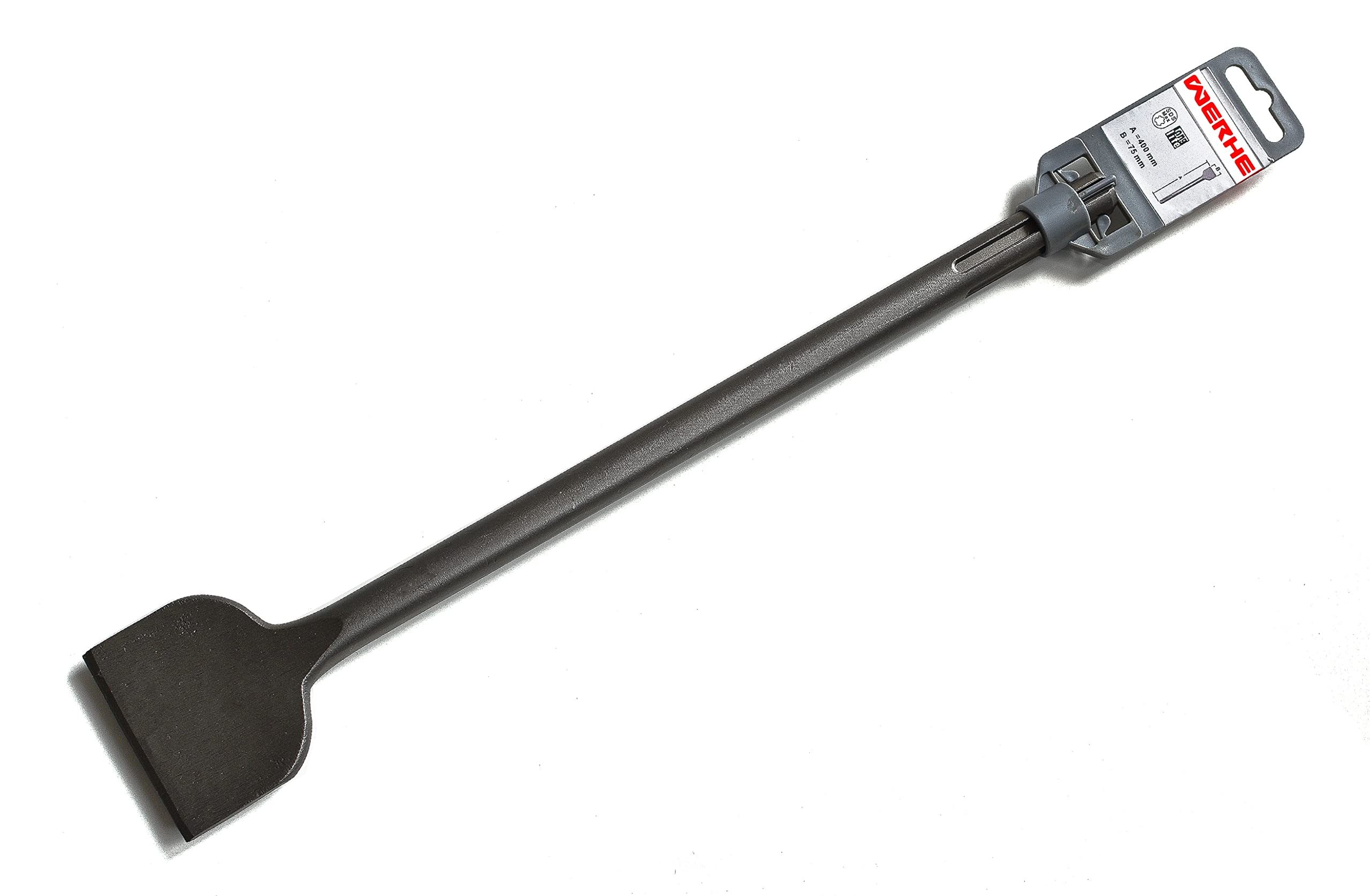 WERHE Profi SDS Max Flat Chisel Wide Chisel 75 x 400 mm Flat Wide Chisel Chisel