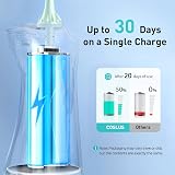 COSLUS C30 Water Flosser Picks 4 Modes 300ml Cordless IPX7 Portable view 5