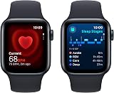 Apple Watch SE (2nd Gen, 2023) GPS 40mm Silver Aluminium Storm Blue Band view 4