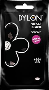 Dylon Hand Dye Fabric Dye Sachet 50 g Intense Black