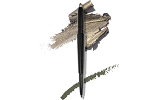 LAURA GELLER NEW YORK Swipe-n-Line Dual-Ended Eyeshadow + Eyeliner - Earthy (Taupe-Green/Warm Green) - Cream Eyeshadow & Smooth Glide Eyeliner - Waterproof & Crease-free Color
