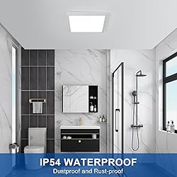 Tealight 12 Inch Square Flush Mount LED Ceiling