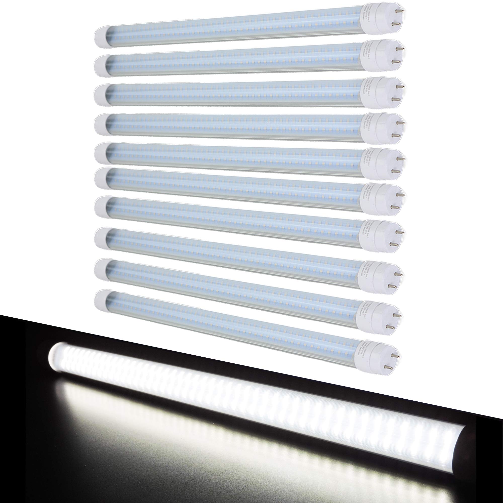 Photo 1 of RV Light Bulb LED T8, 18" Florescent Tube Replacement, 600 Lumen (Natural White) (10)