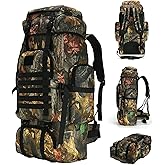 King'sGuard 70L Camping Hiking Backpack Tactical Backpack Military Molle Rucksack Backpack for Outdoor
