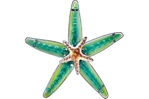 JOYBEE HOME&GARDEN JOYBee Starfish Wall Art Decor,Sea Life Nautical Home Decor,Beach Starfish Wall Art13.25inch*12.75inch, Decoration For Garden,Home,Patio,Kitchen,Bathroom, Coastal Decorations