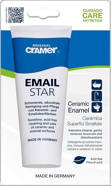 Cramer Reinigungspaste/Polierpaste für Email-Oberflächen 'Email-Star' (2 in 1), 30100