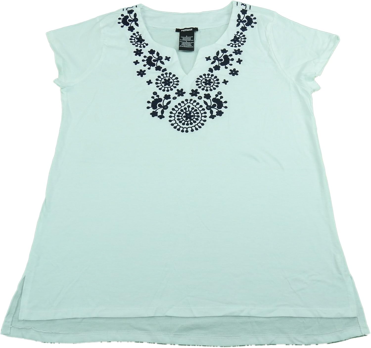 Premise Ladies Embroidered Top at Amazon Womenâs Clothing store