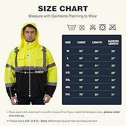 SKSAFETY Safety Softshell Jacket for men, High