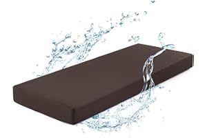 BALAPET Waterproof Sauna Seat Cushion, Thick High-Density Foam Heat Insulation Mat for Sauna Bath House Shower Room, Sauna Accessories for Infrared Sauna Resting(Brown)