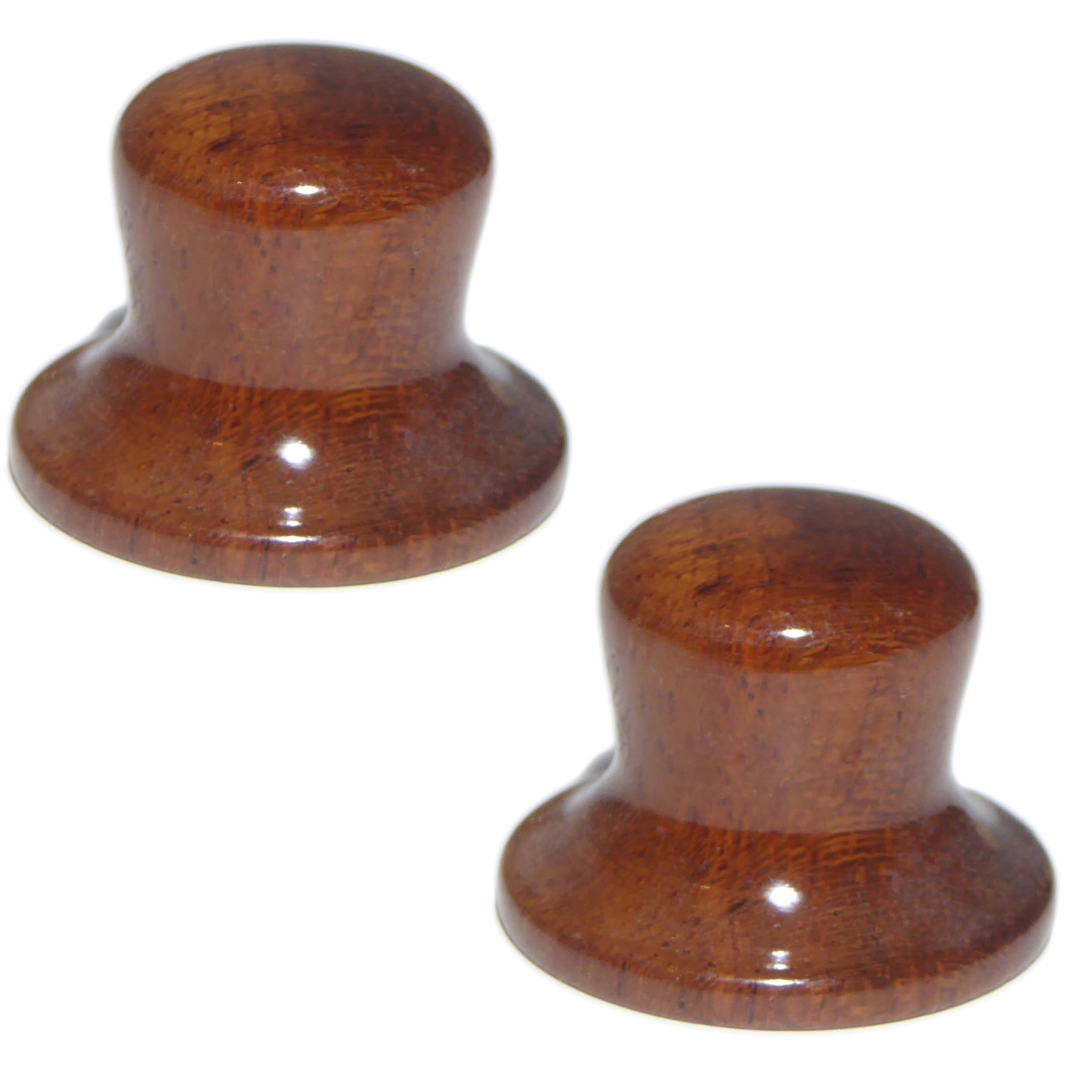 2x Beach Wood guitar control knob - Black Dog Music
