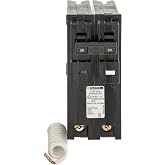 Square D - HOM220CAFIC Homeline Circuit Breaker, 20-Amp, 120V, 2-Pole, CAFCI, Plug-In Mount