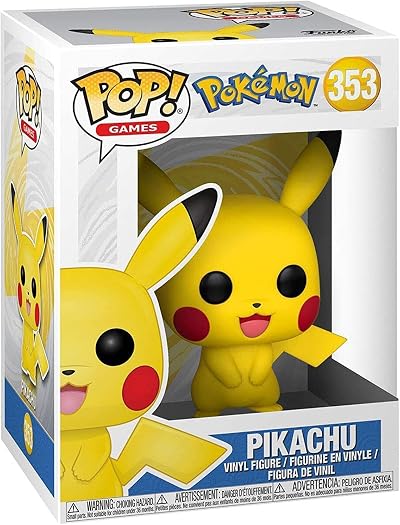 Funko Pop! Games Pokemon Pikachu Collectible Vinyl Figure Official Merchandise
