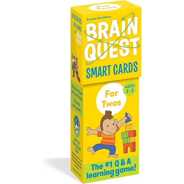 Amazon.com: Brain Quest For Threes Smart Cards Revised 5th Edition