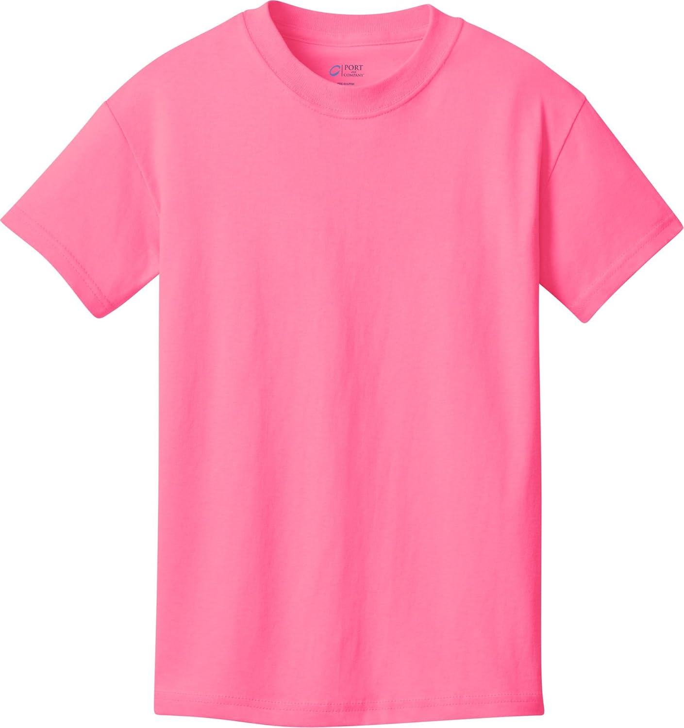 Company-Youth 5.4 oz PC54Y-Neon Pink 