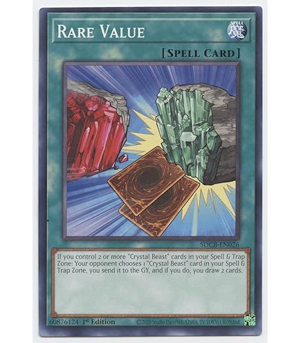 yugioh first edition card values Amazon.com: Yu-Gi-Oh! Rare Value - SDCB-EN026 - Common