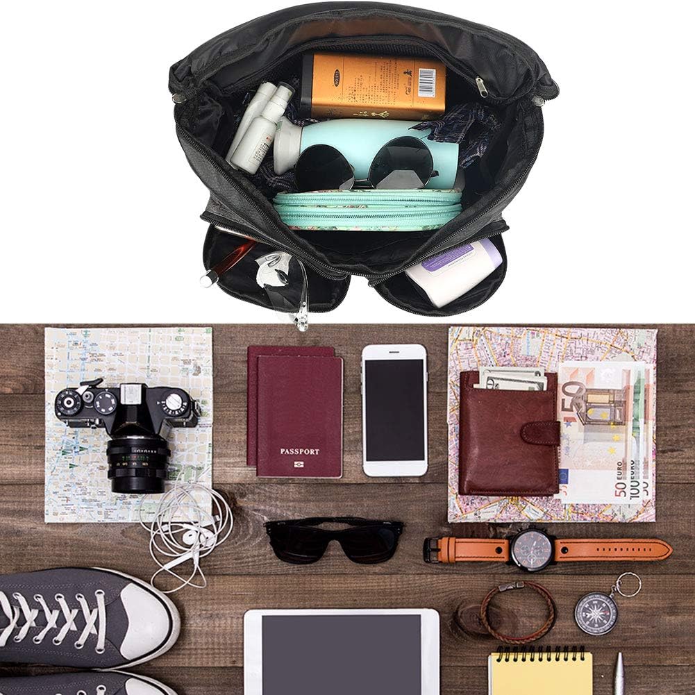 Wheelchair Backpack Bag Free Hands, Transport Chairs Side Organizer Storage Backpack Pouch Fits Walkers, Rollators，Scooters, Waterproof Walker Accessories Pouch: Health & Personal Care