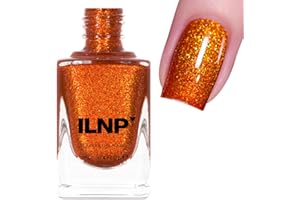 ILNP COSMETICS, INC. ILNP Pumpkin Patch - Vivid Burnt Orange Shimmer Nail Polish