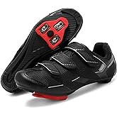 Vicogn Mens Womens Cycling Shoes Compatible with Peloton Bike for Indoor Delta Cleats Clip Pedal