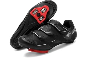 Vicogn Mens Womens Cycling Shoes Compatible with Peloton Bike for Indoor Delta Cleats Clip Pedal