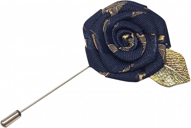 Amazon Aideaz 花 バラ ラペルピン ブローチ メンズ スーツ アクセサリー 大型 ハンドメイド タイプa ラペルピン 通販