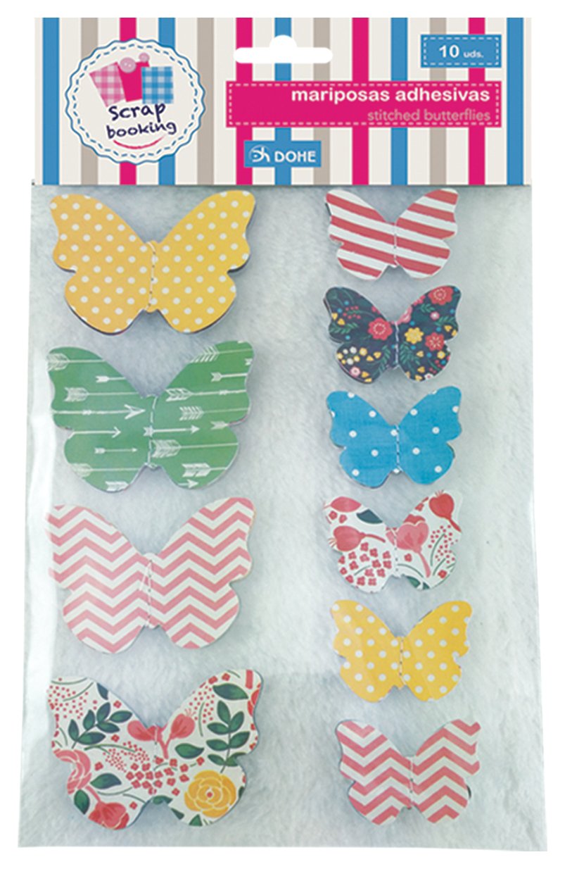 Dohe 18144 - Decorative Stickers, Butterfly Design