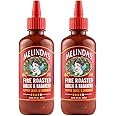 Melinda’s Fire Roasted Garlic & Habanero Hot Sauce - Craft Hot Sauce with Slow Roasted Garlic, Roasted Habanero Peppers, Lime Juice - Richy & Smoky Habanero Hot Sauce 12oz, 2 Pack