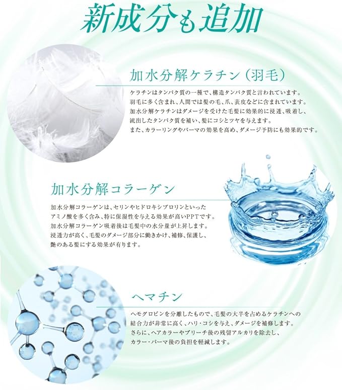 Amazon トリートメント不要 Pptコラーゲン シルクシャンプー400ml 脂性肌 普通肌用 ふんわり アイナボーテ Ainabeaute 育毛 養毛用シャンプー 通販