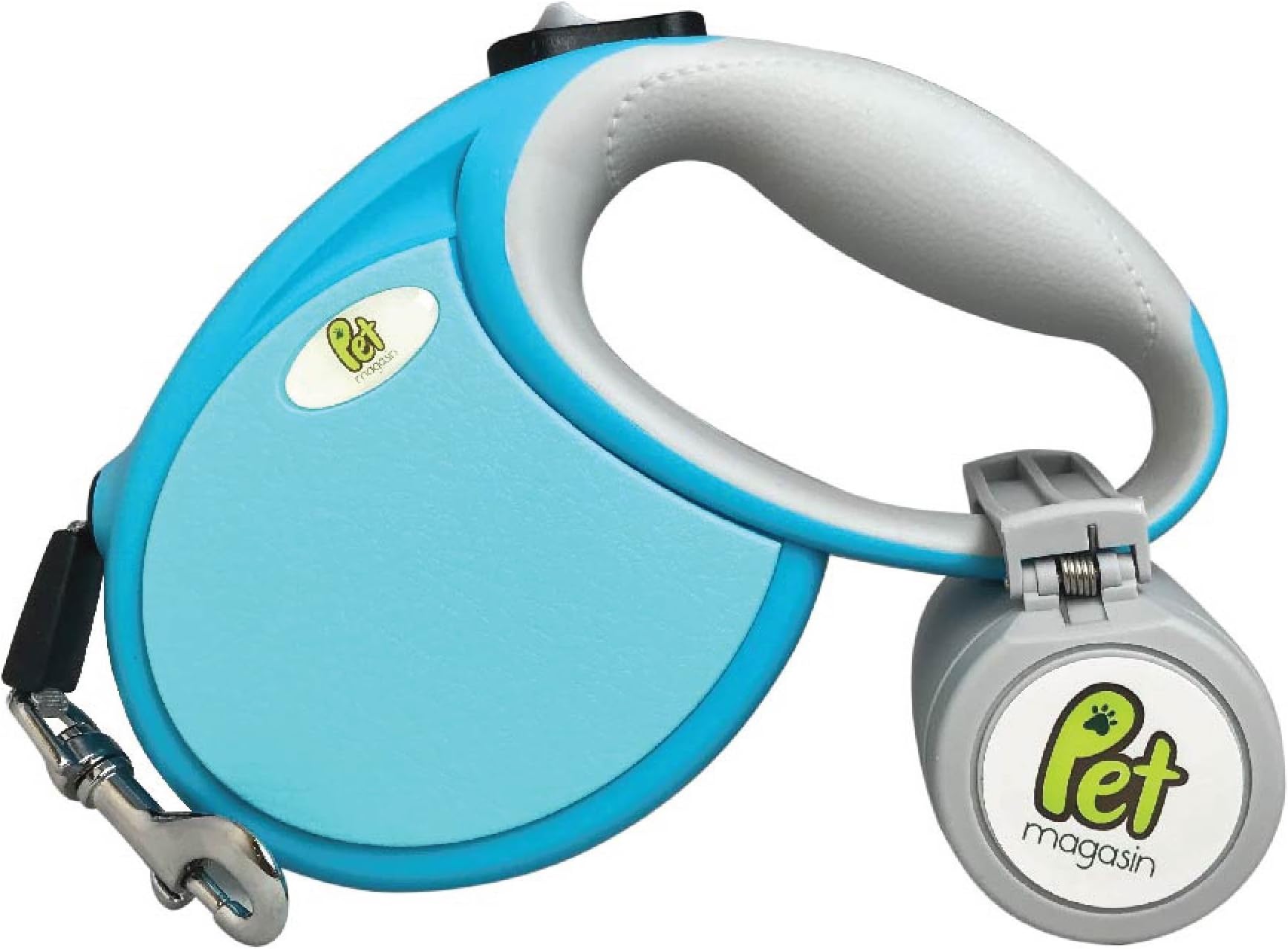 Retractable Dog Lead - Simple 1 Button Break & Lock Safety Function, Heavy Duty and Tangle Free Leash for Pets Up To 18KG, Extends Up To 4 Meters