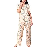 Amanda Blu Women’s 2-Piece Classic Pajama Set | Super Soft Top & Pants Sleep & Loungewear Set | Gifts for Women