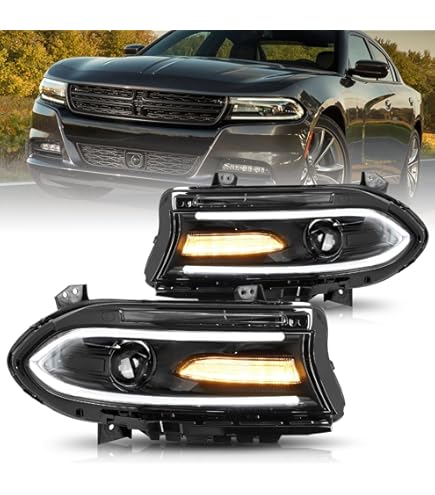 Hi/Lo Beam LED Headlight Bulbs For 2015-2023 Dodge Challenger (pair - Foto 4