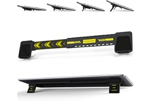 HONKID Adjustable Keyboard Riser, Computer Keyboard Stand for Desktop for Apple Magic Keyboard and Flat-Back Keyboards Only, Ergonomic Office Desk Accessories