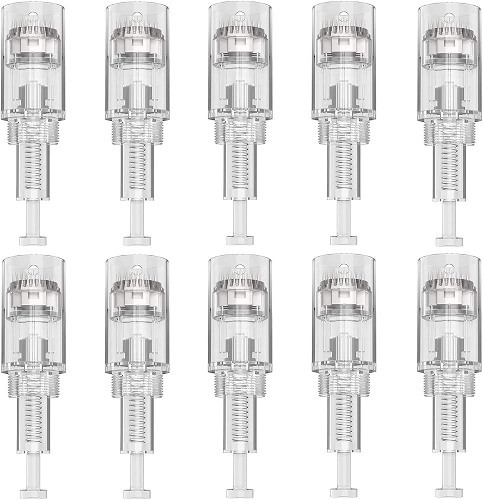 PIPM Microneedling Cartridges For Derma Pen(10 PCS 36pin*0.25mm) At Home Use US-36-J114