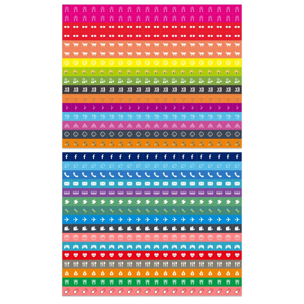 TOWWI Monthly Wall Calendar, November 2018-February 2020 Desk Calendar, 12” x 17” Wirebound Calendar for School Home Office (12x17)