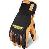 Ironclad mens Ironclad Ranchworx Cold Condition Cold Weather Winter Work Gloves, Tan and Black, Large US