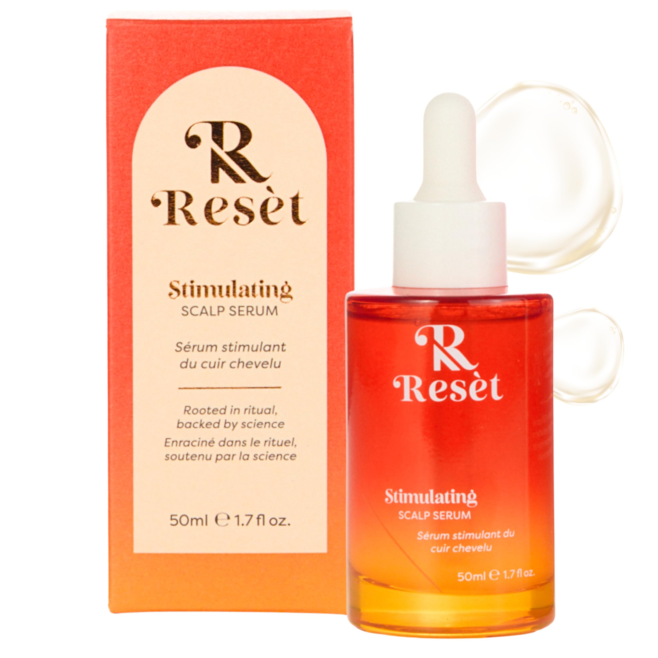 Stimulating Scalp Serum - Hair Growth Serum with 4% AnaGain, caffeine & probiotics | Clinically tested for hair loss in men & women | For thicker hair in 12 weeks | Lightweight & non-greasy 50ml