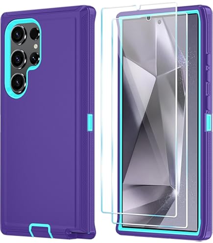 Custodia Per Vortex C24 Con Vetro Temperato 9H E Supporto Anello Metallico – Cover Mista PC+Silicone