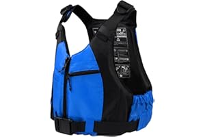 Yueta Swim Vest for Adults, Adjustable Crotch Strap, Buoyancy Aid Swim Jacket for Kayaking, Fishing, Watersports