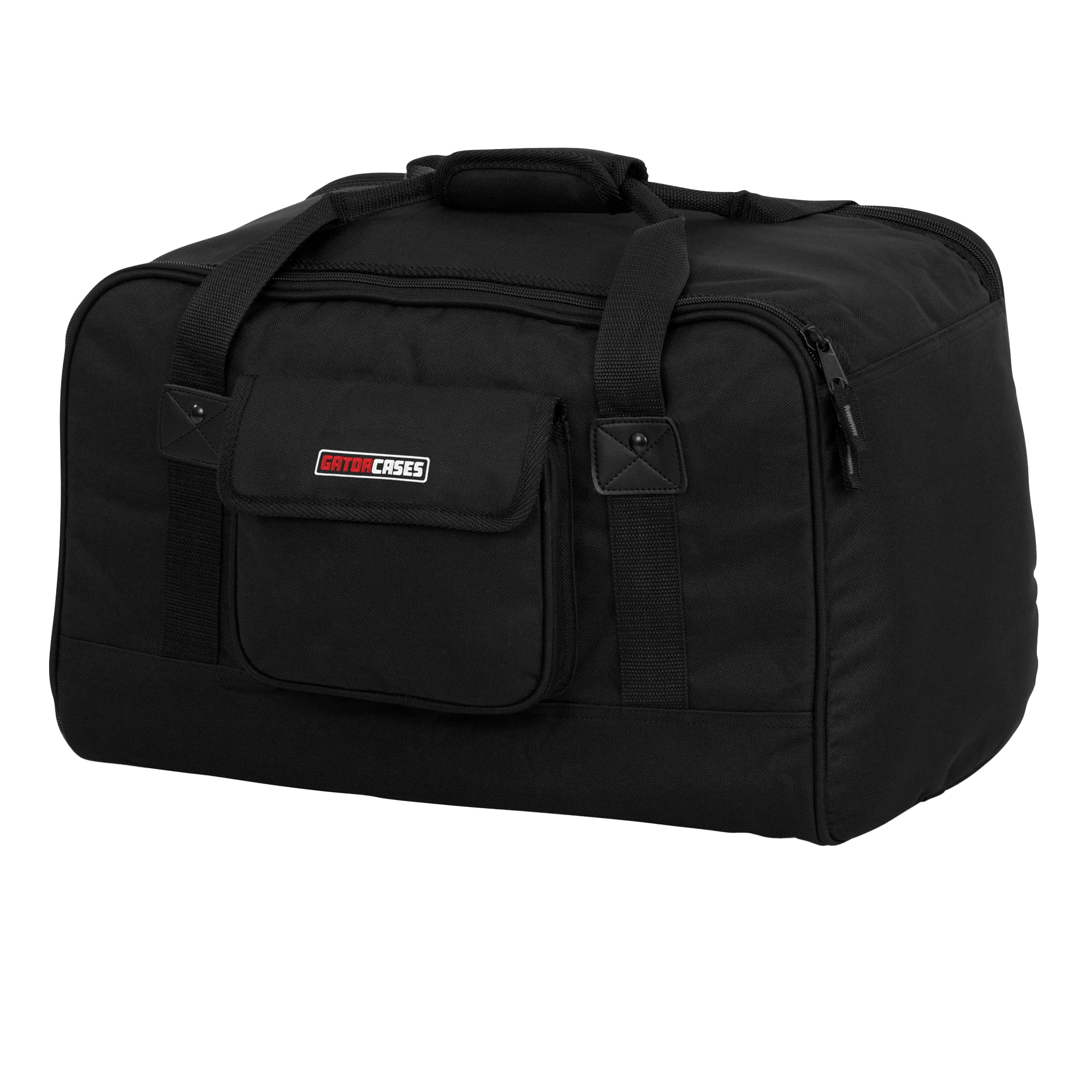 Gator Cases Heavy-Duty Speaker Tote Bag for Compact 8" Speaker Cabinets; Fits QSC K8, Yamaha DXR8 and More (GPA-TOTE8)