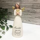 Gemini Gifts Auntie Angel Figurine Ornament Collectible Gift 13.5cm view 2