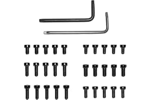 Monstrum Gunsmithing Screw Set | 6 Sets of Screws, 5 in Each Set | #6-48 and #8-40 in 6mm/8mm/10mm Length