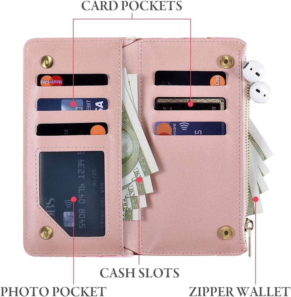 UEEBAI Wallet Case for iPhone 7 Plus iPhone 8 Plus - Image 3