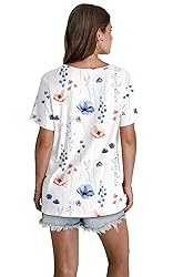 WEESO Womens Summer Tops 2025 Short Sleeve T Shirts